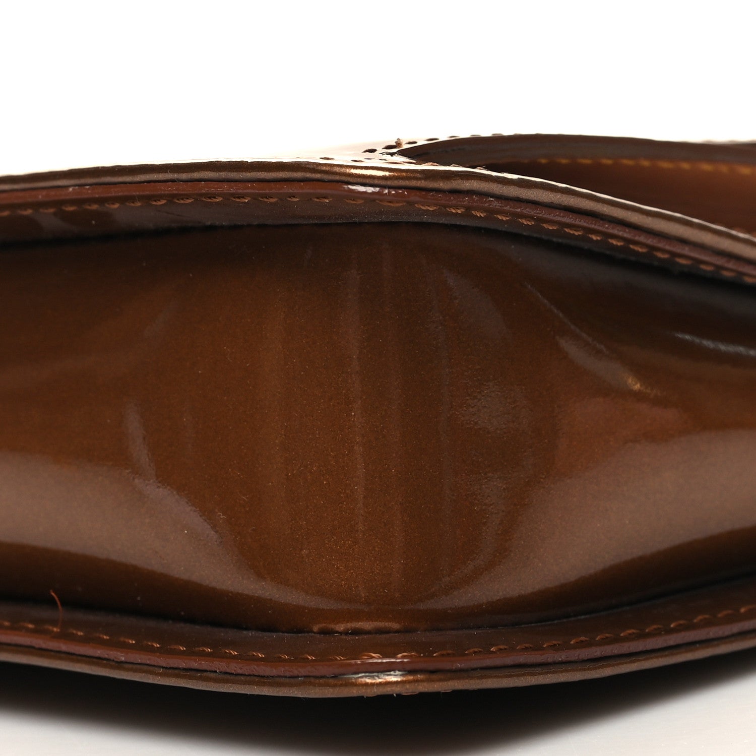 Louis Vuitton Vernis Mott Bronze 10 of 12