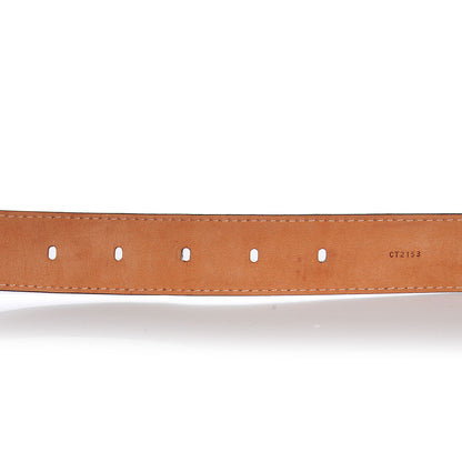 Louis Vuitton Damier Ebene Ellipse Belt 85 34 5 of 5