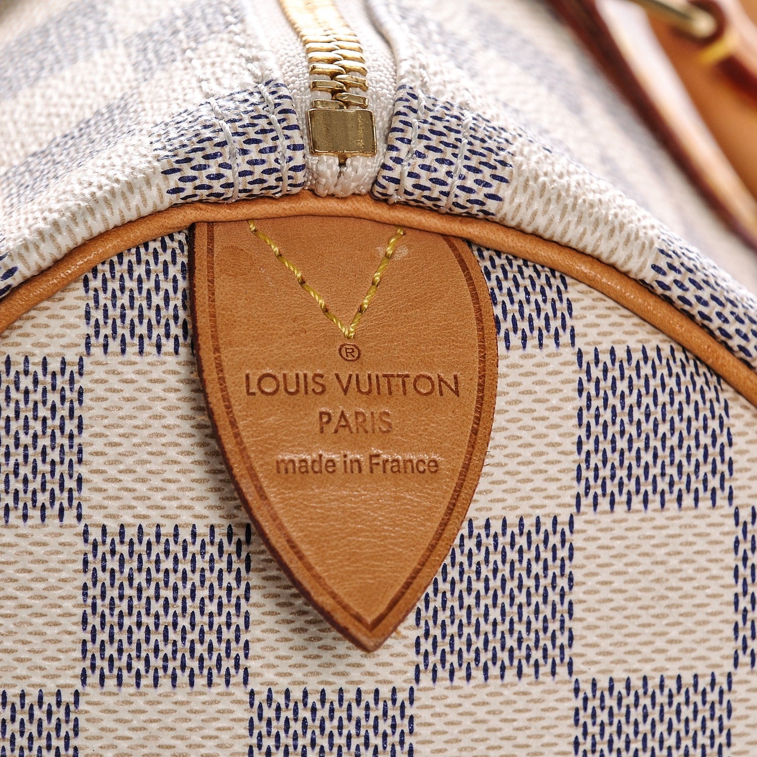 Louis Vuitton Damier Azur Speedy 30 6 of 8