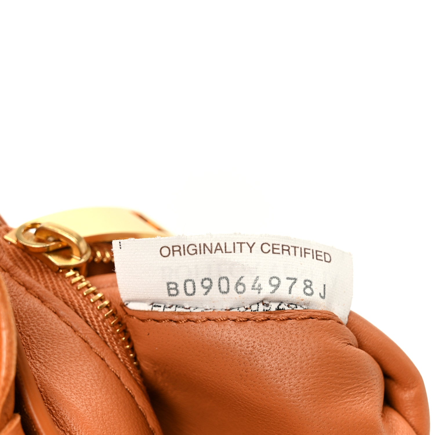 Bottega Veneta Lambskin Maxi Intreccio Padded Chain Cassette Crossbody Bag Caramel 9 of 12