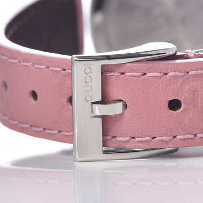 Gucci Stainless Steel Calfskin 27mm G-Timeless Quartz Watch Pink 5 of 11