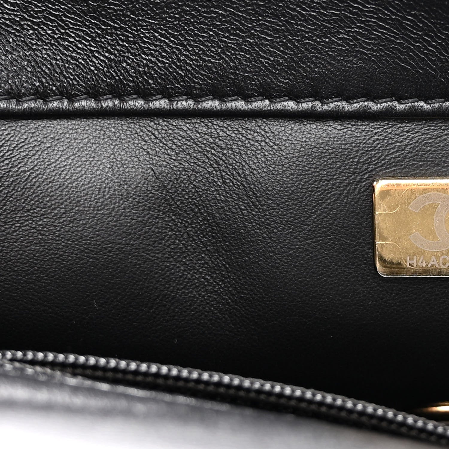 Chanel Lambskin Quilted Small Color Match Flap Black Multicolor 7 of 10