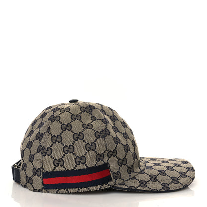 Gucci Monogram Web Baseball Hat L Beige Blue 5 of 8