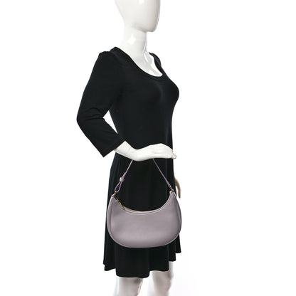 Celine Smooth Calfskin Ava Shoulder Bag Lavender Grey 2 of 8