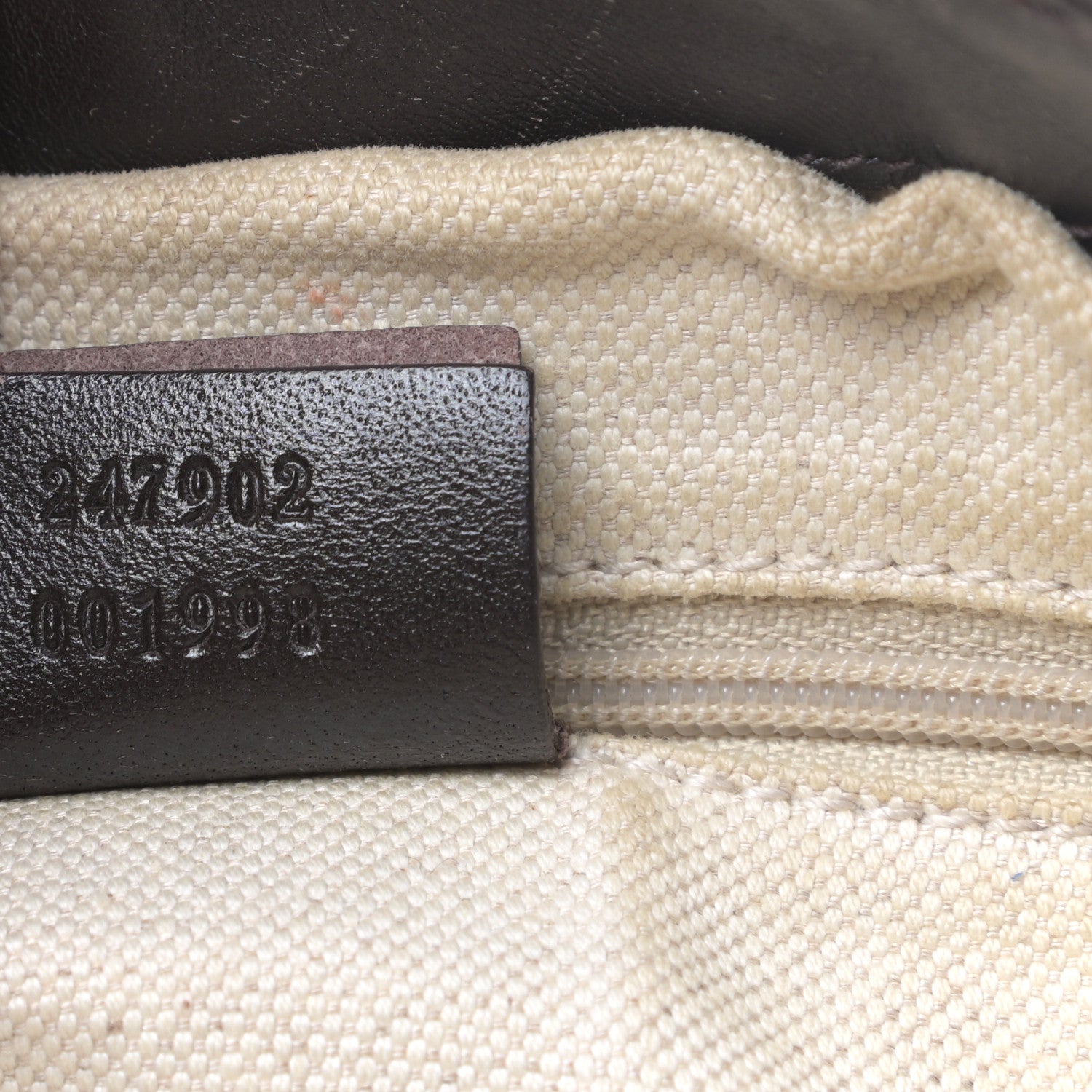 Gucci Monogram Medium Sukey Top Handle Dark Brown 7 of 10