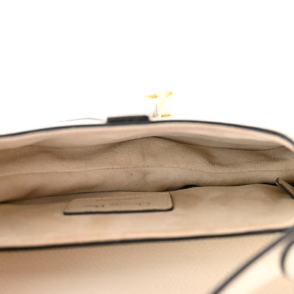 Christian Dior Grained Calfskin Mini Saddle Bag White 5 of 15