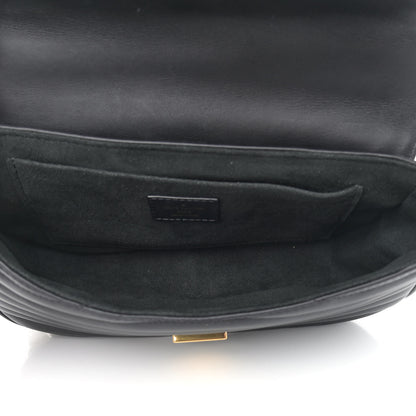 Louis Vuitton Calfskin New Wave Chain MM Black 5 of 10