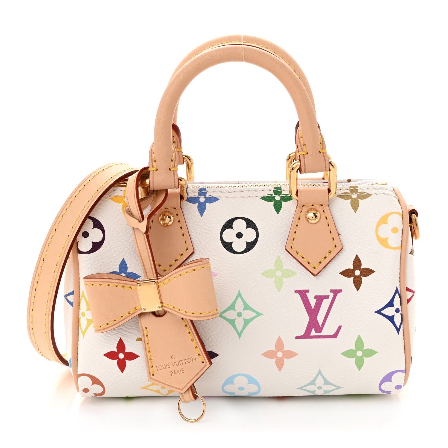 Louis Vuitton LV X TM Monogram Multicolor Nano Speedy White 1 of 10