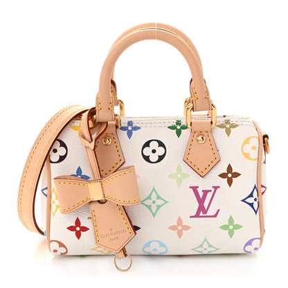Louis Vuitton LV X TM Monogram Multicolor Nano Speedy White 1 of 10