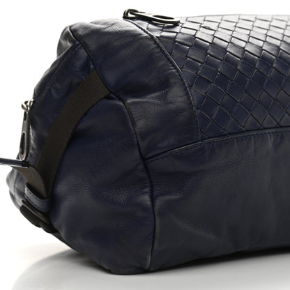 Bottega Veneta Calfskin Intrecciato Belt Bag Blue 8 of 16
