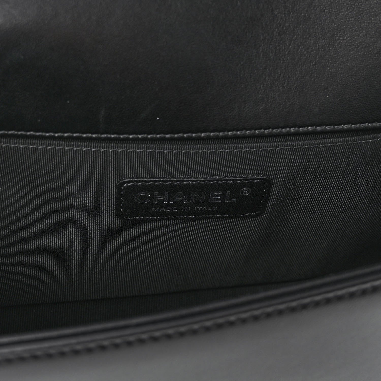 Chanel Lambskin Quilted Medium Boy Flap Black 6 of 10