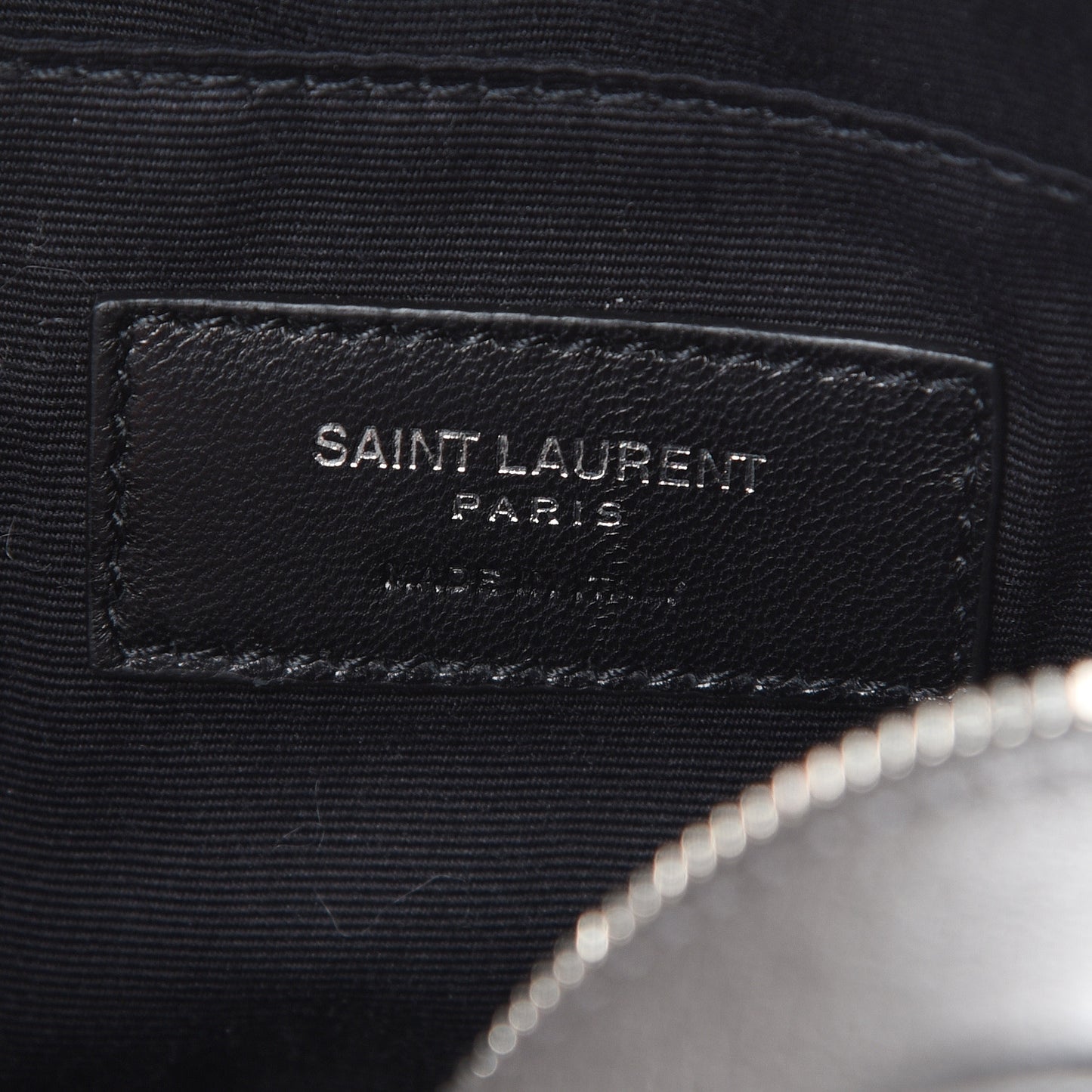 Lambskin Monogram Lou Belt Bag Asphalt