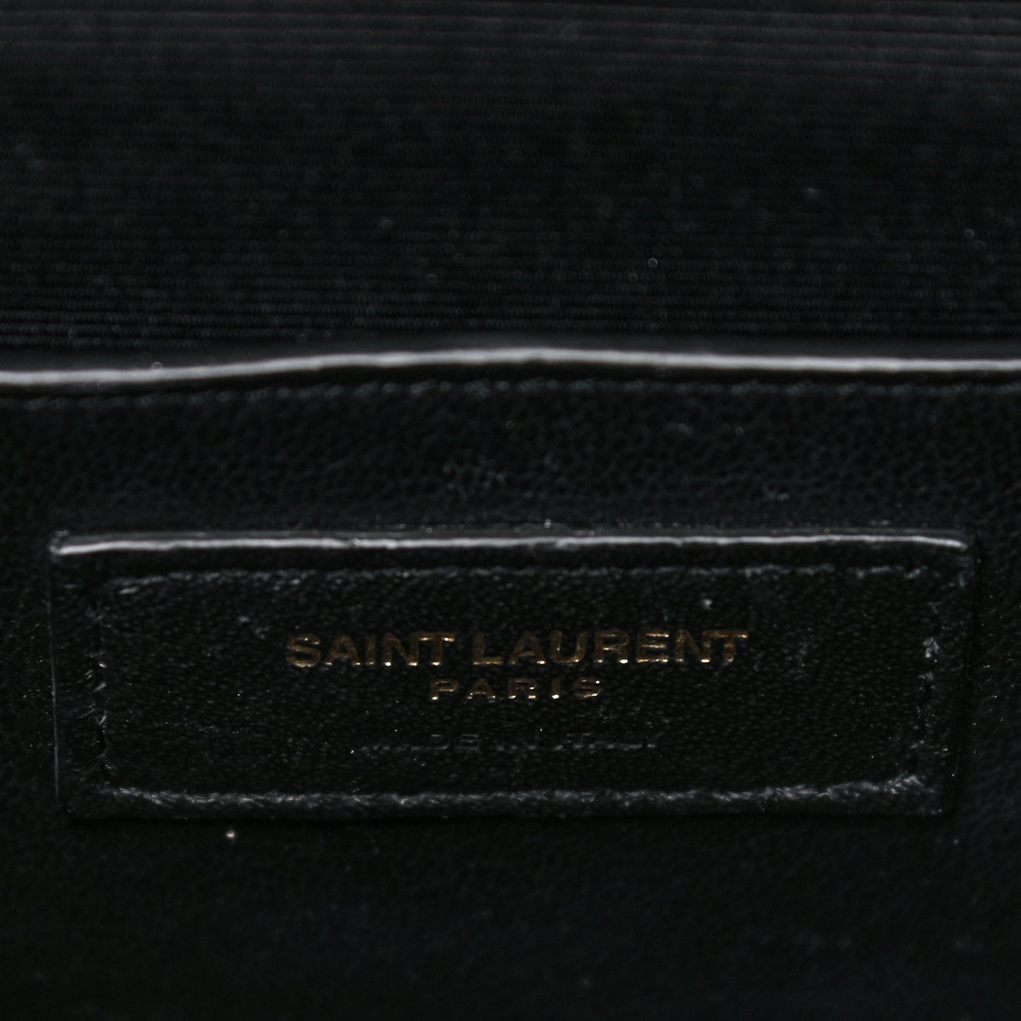Grain De Poudre Textured Mixed Matelasse Triquilt Small Monogram Satchel Dark Beige