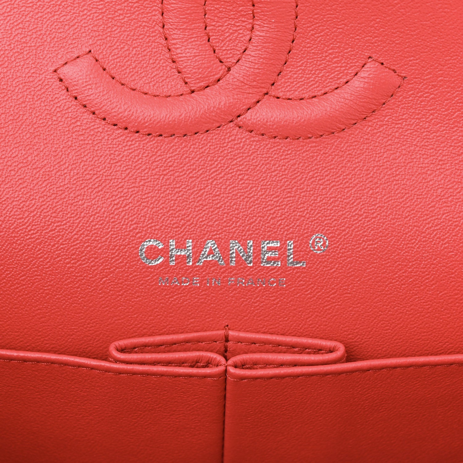 Chanel Patent Calfskin Quilted Medium Double Flap Red 6 of 10