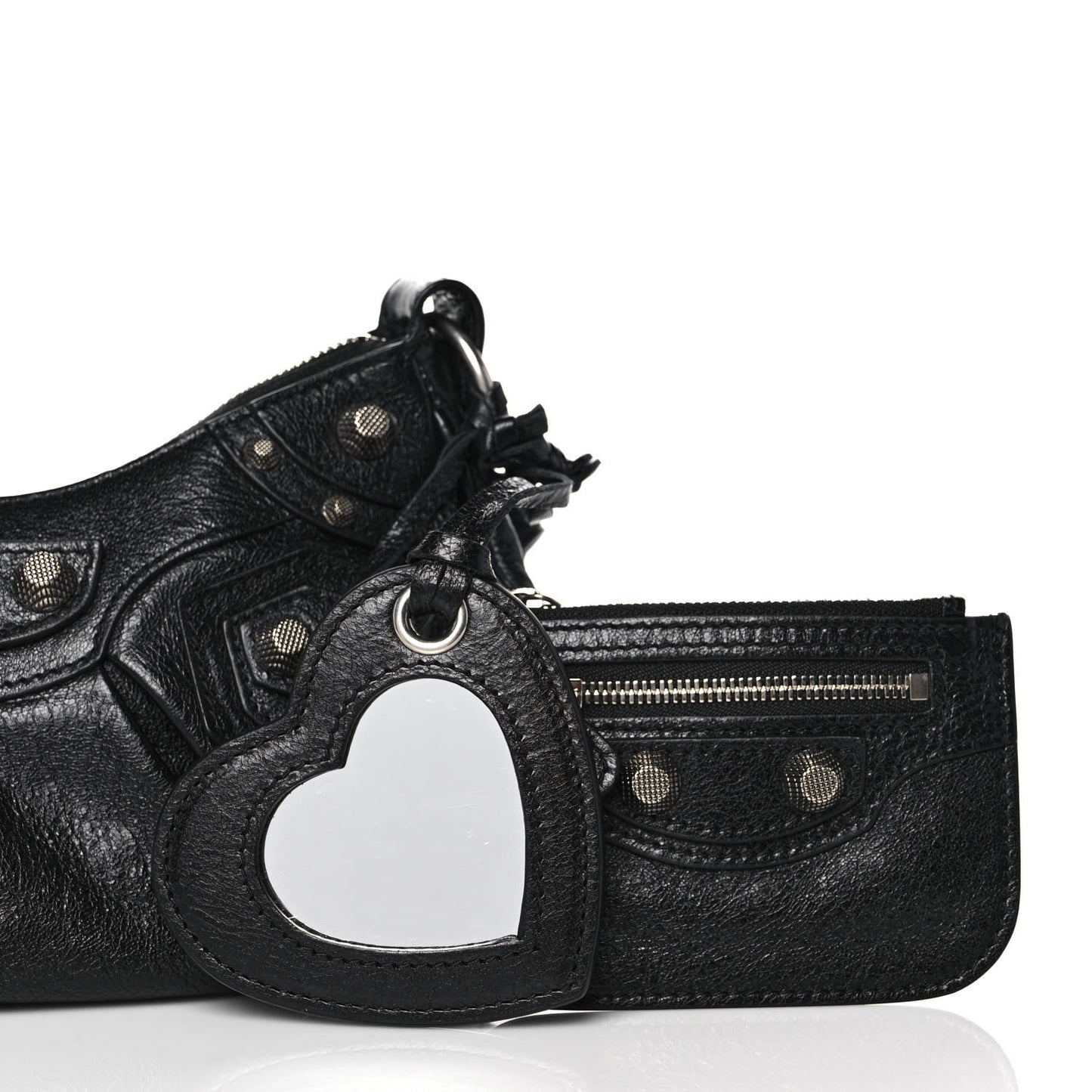 Agneau Arena Le Cagole Shoulder Bag XS Black