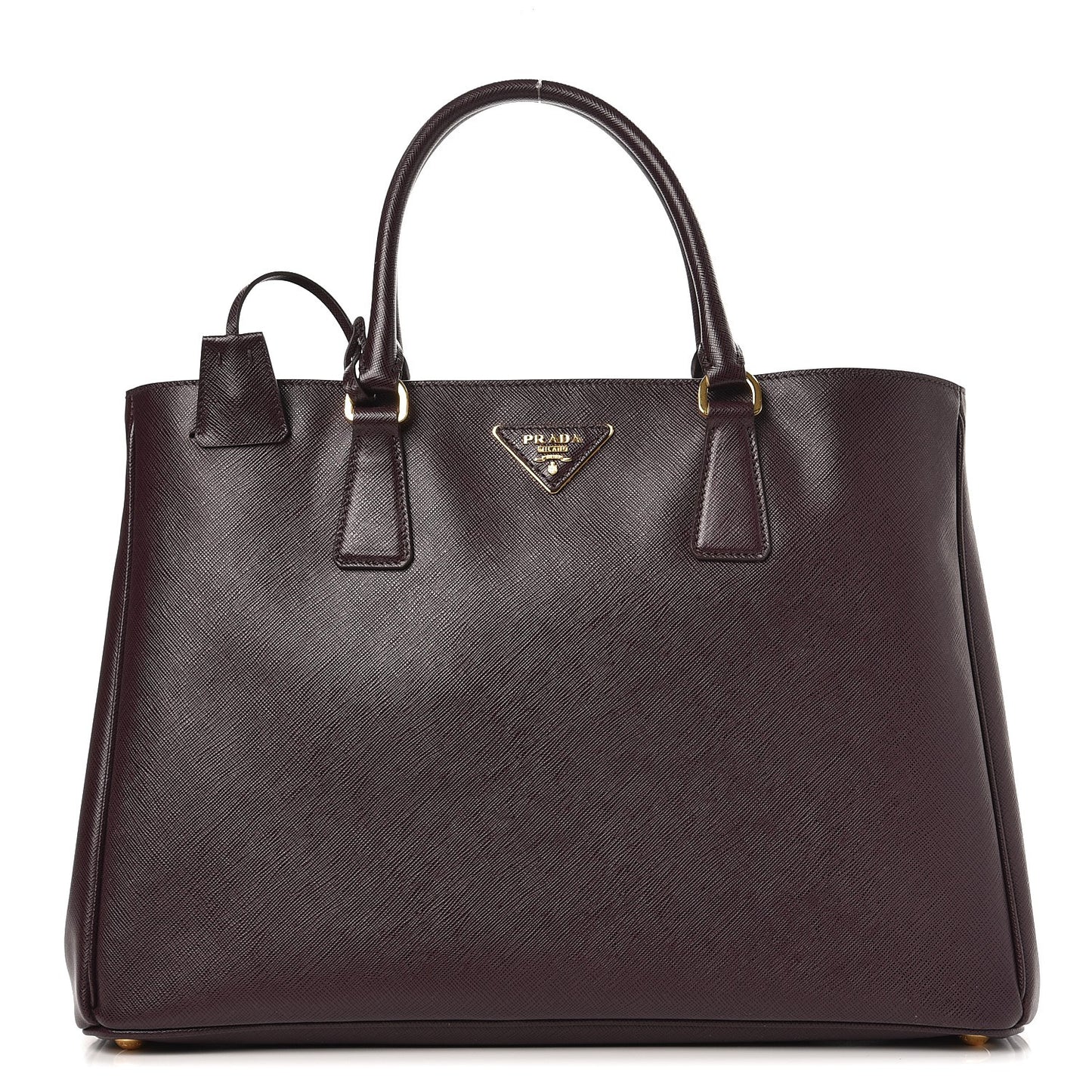 Saffiano Lux Large Tote Granato