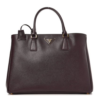 Prada Saffiano Lux Large Tote Granato 1 of 7