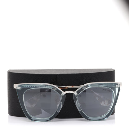 Prada Cinema Sunglasses SPR 53S Transparent Light Blue 7 of 7