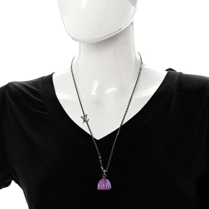 Louis Vuitton X Yayoi Kusama Pumpkin Pendant Necklace 2 of 4