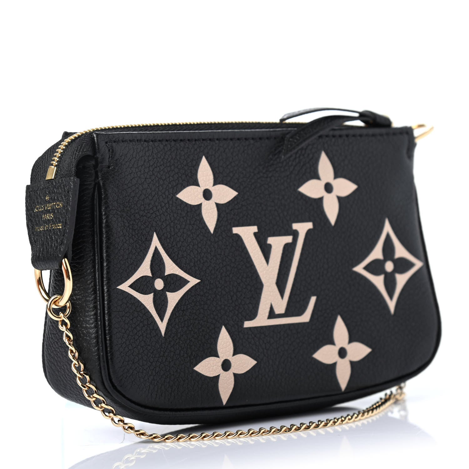 Louis Vuitton Empreinte Monogram Giant Mini Pochette Accessories Black 2 of 4