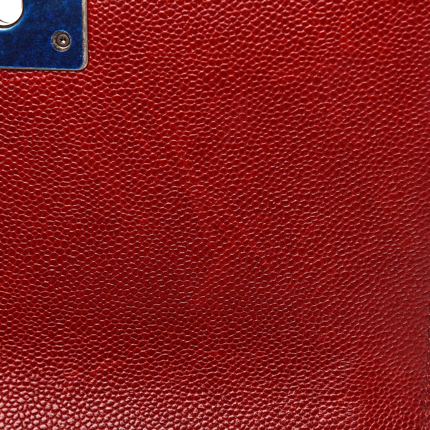 Caviar Quilted Medium Boy Flap Dark Red