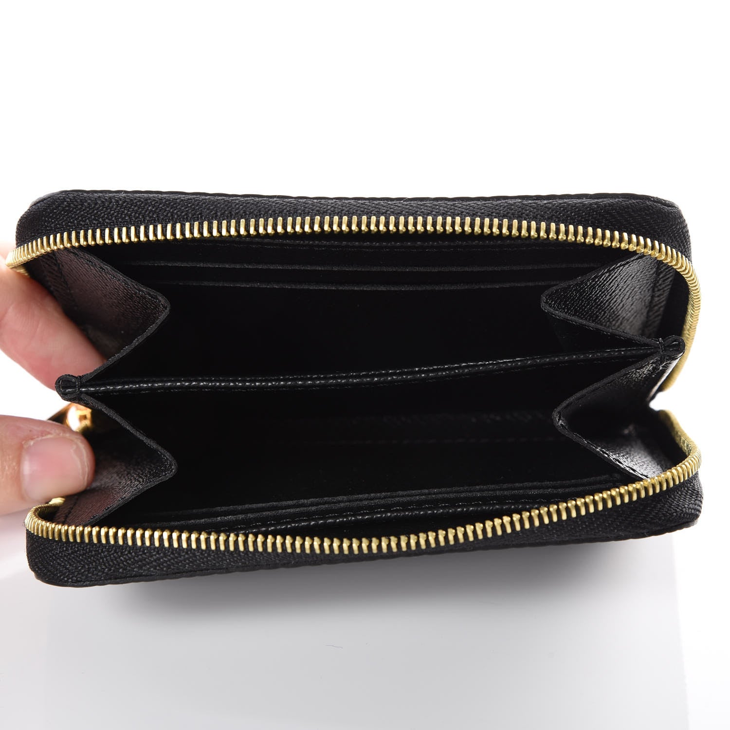 Louis Vuitton Epi Love Lock Zippy Coin Purse Black 9 of 10