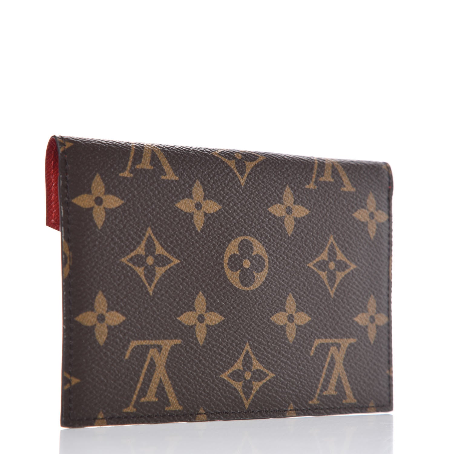 Louis Vuitton Monogram Daily Organizer Envelope Insert Red 3 of 7