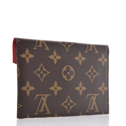 Louis Vuitton Monogram Daily Organizer Envelope Insert Red 3 of 7