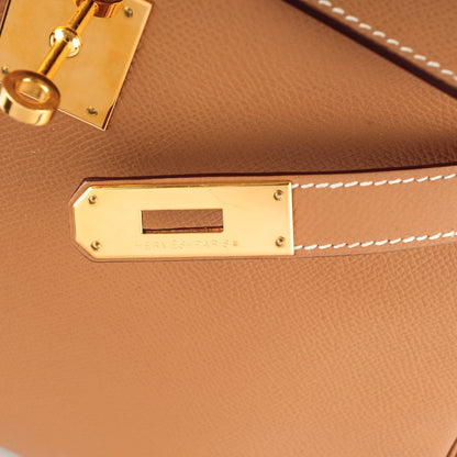 Hermes Epsom Kelly Retourne 28 Natural 9 of 25