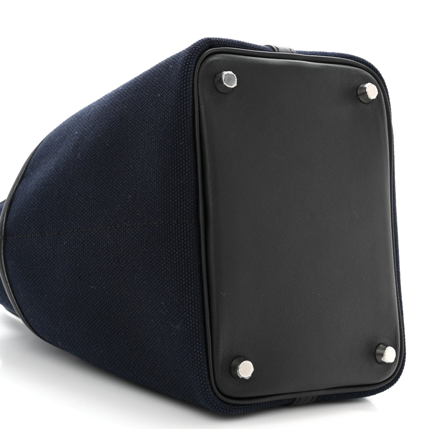 Hermes Toile Goeland Swift Cargo Picotin Lock 18 Bleu Marine 9 of 11