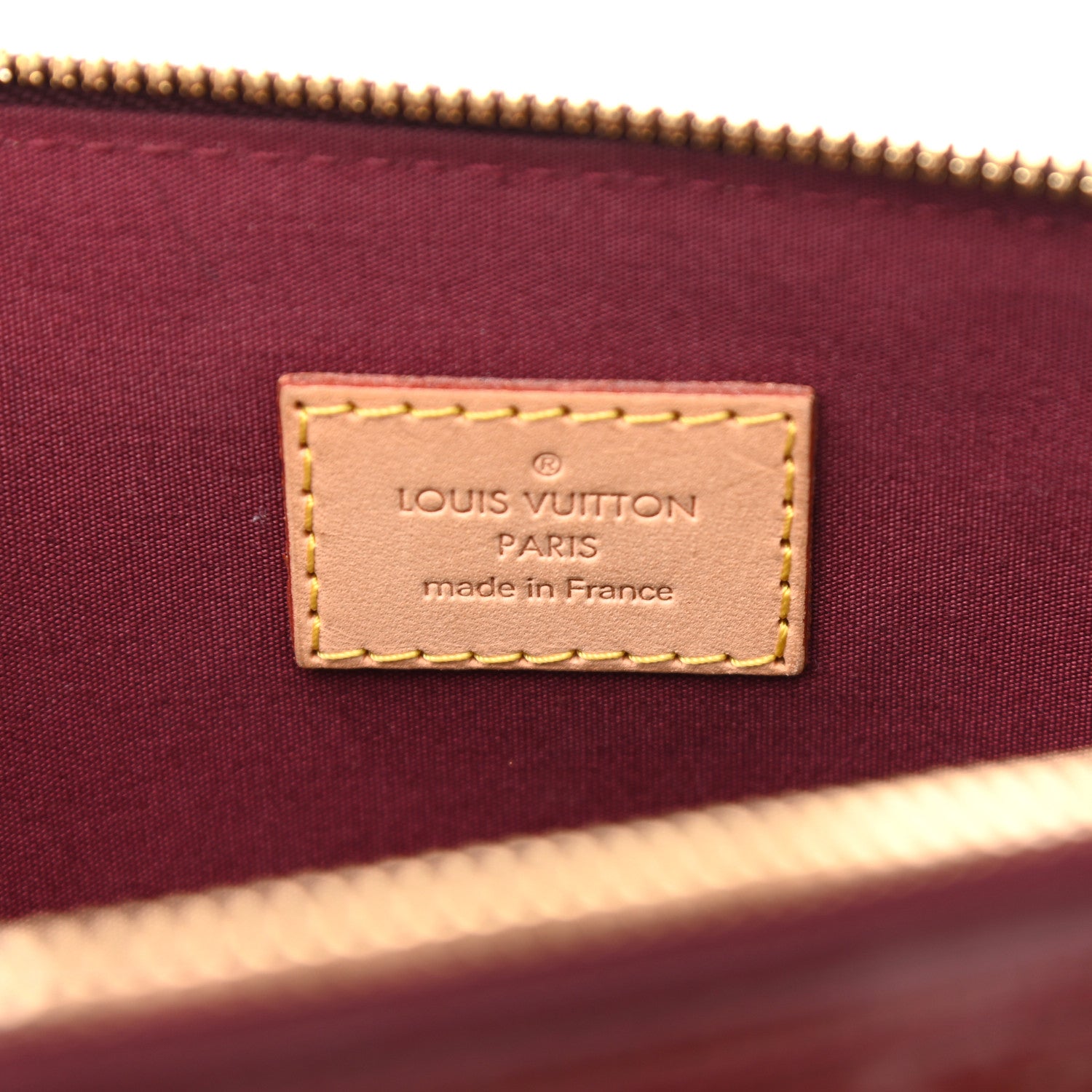 Louis Vuitton Vernis Alma PM Rouge Fauviste 6 of 9