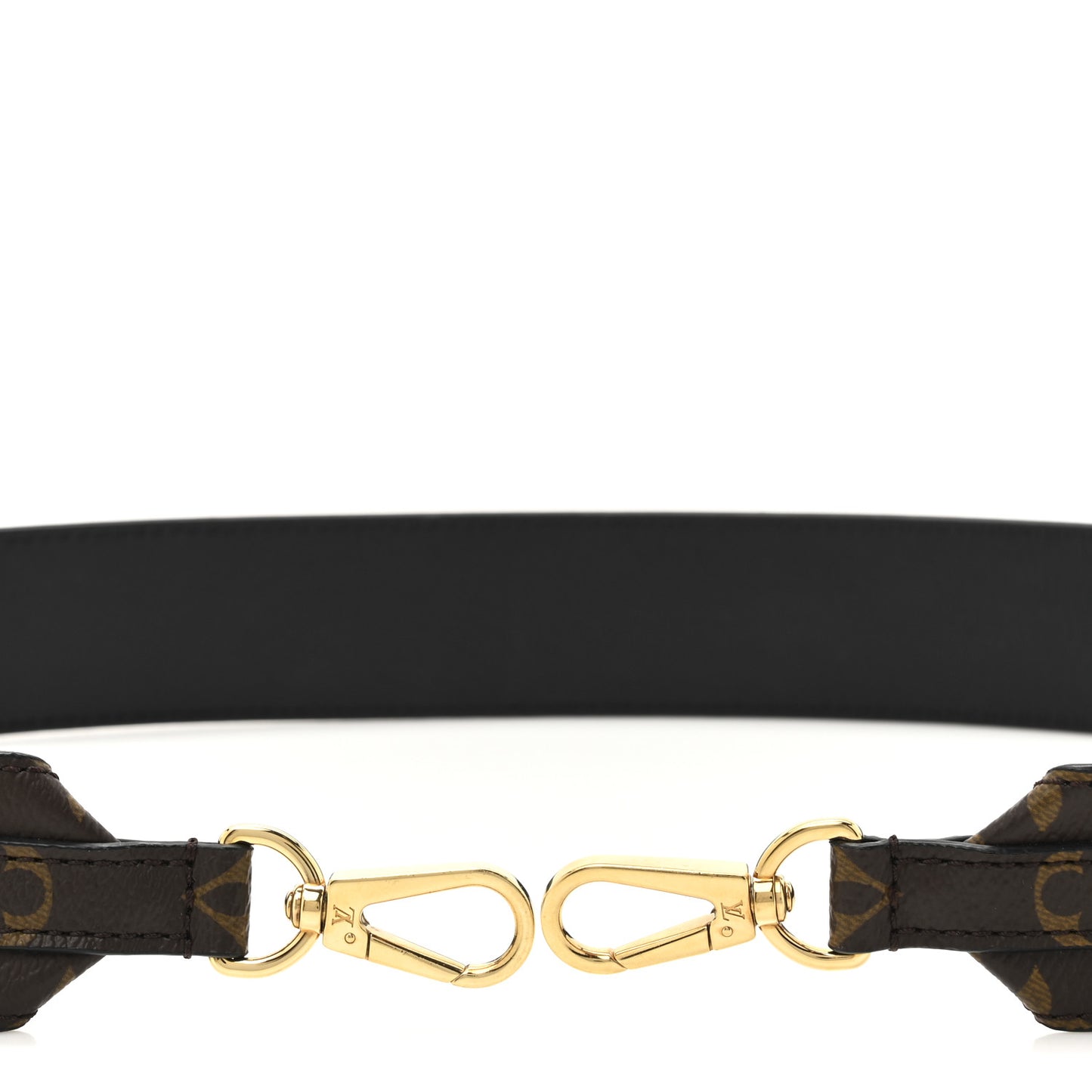 Monogram Bandouliere Shoulder Strap Black