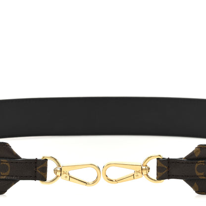 Louis Vuitton Monogram Bandouliere Shoulder Strap Black 3 of 6