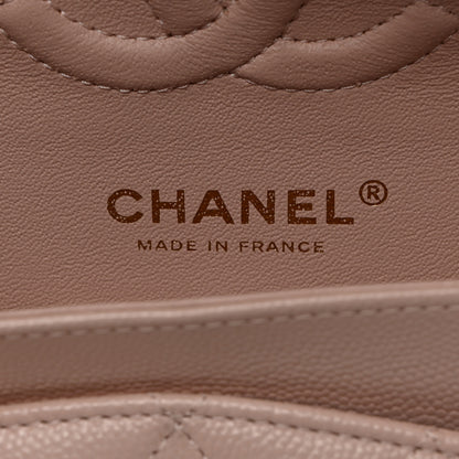 Chanel Caviar Quilted Small Double Flap Light Pink 6 of 10