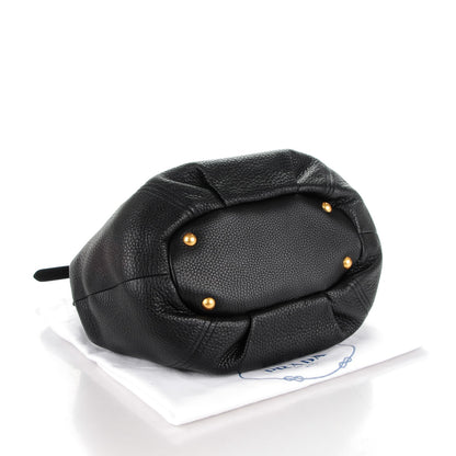 Prada Vitello Daino Shoulder Bag Nero Black 4 of 8
