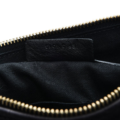 Givenchy Nubuck Crocodile Embossed Medium Pandora Dark Grey 7 of 8