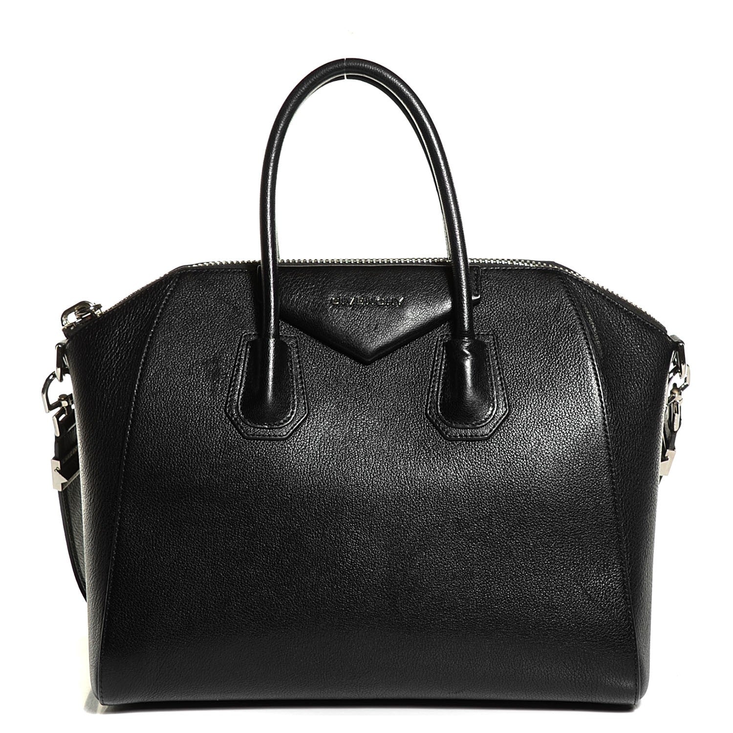 Givenchy Sugar Goatskin Medium Antigona Black 1 of 9