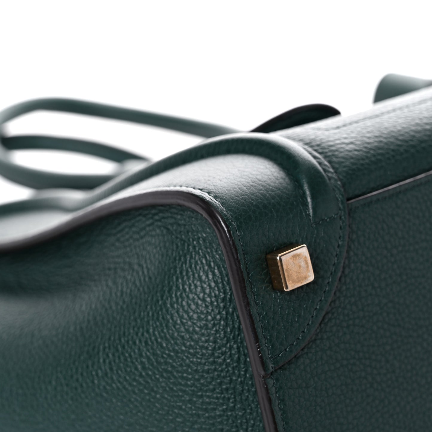 Drummed Calfskin Micro Luggage Amazone