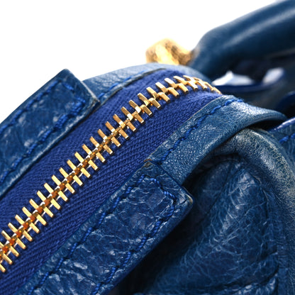 Balenciaga Agneau Giant 12 Gold Hardware Mini City Bleu Lazuli 13 of 14