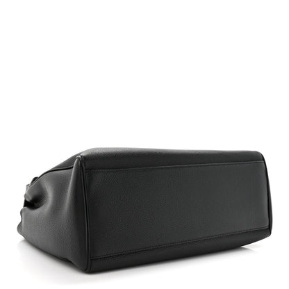 Celine Supple Grained Calfskin Medium Soft 16 Bag Black 4 of 10