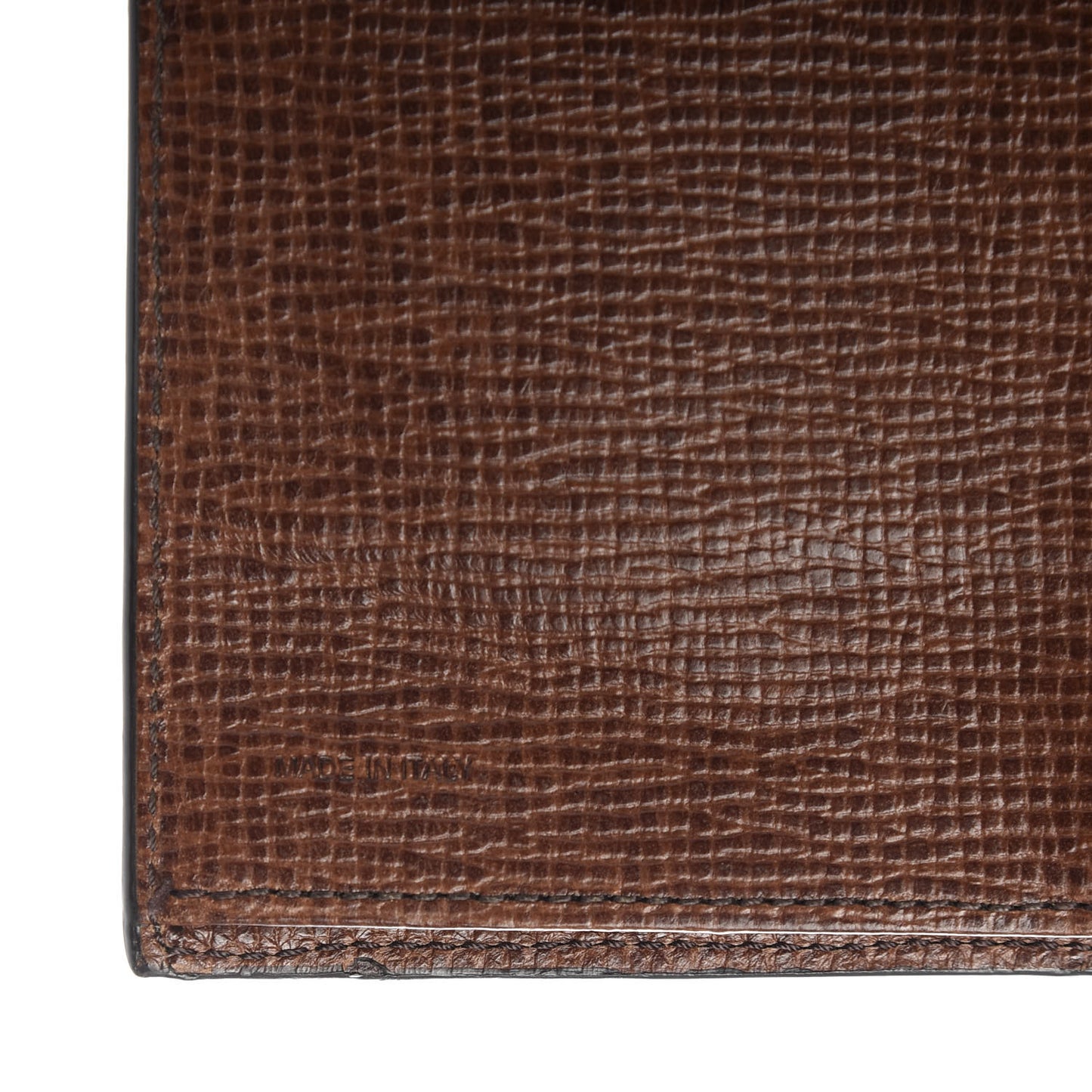Zucca Spalmati Vertical Wallet Tobacco Cioccolato