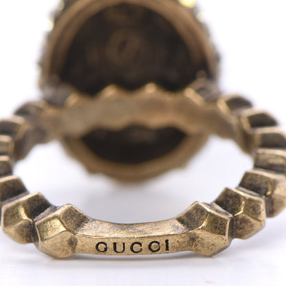 Gucci Crystal Pineapple Motif Ring S 4 of 8