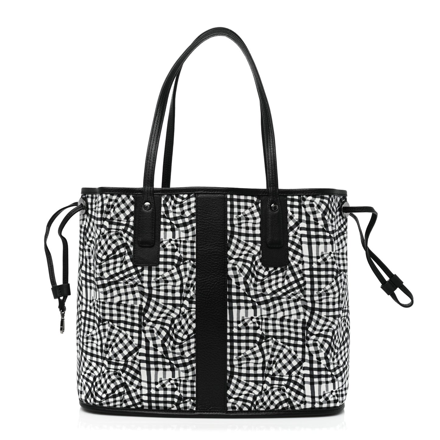 Visetos Medium Liz Reversible Shopper Tote Black
