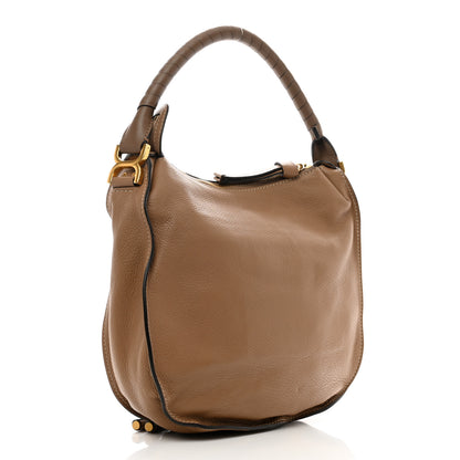 Chloe Calfskin Large Marcie Hobo Nut 3 of 10