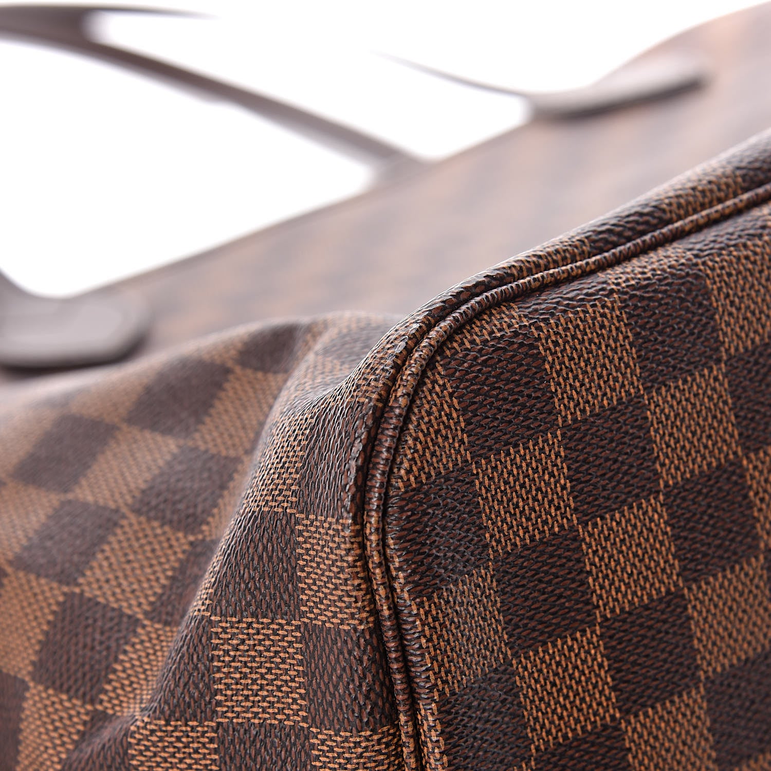 Louis Vuitton Damier Ebene Neo Neverfull MM Rose Ballerine 14 of 17