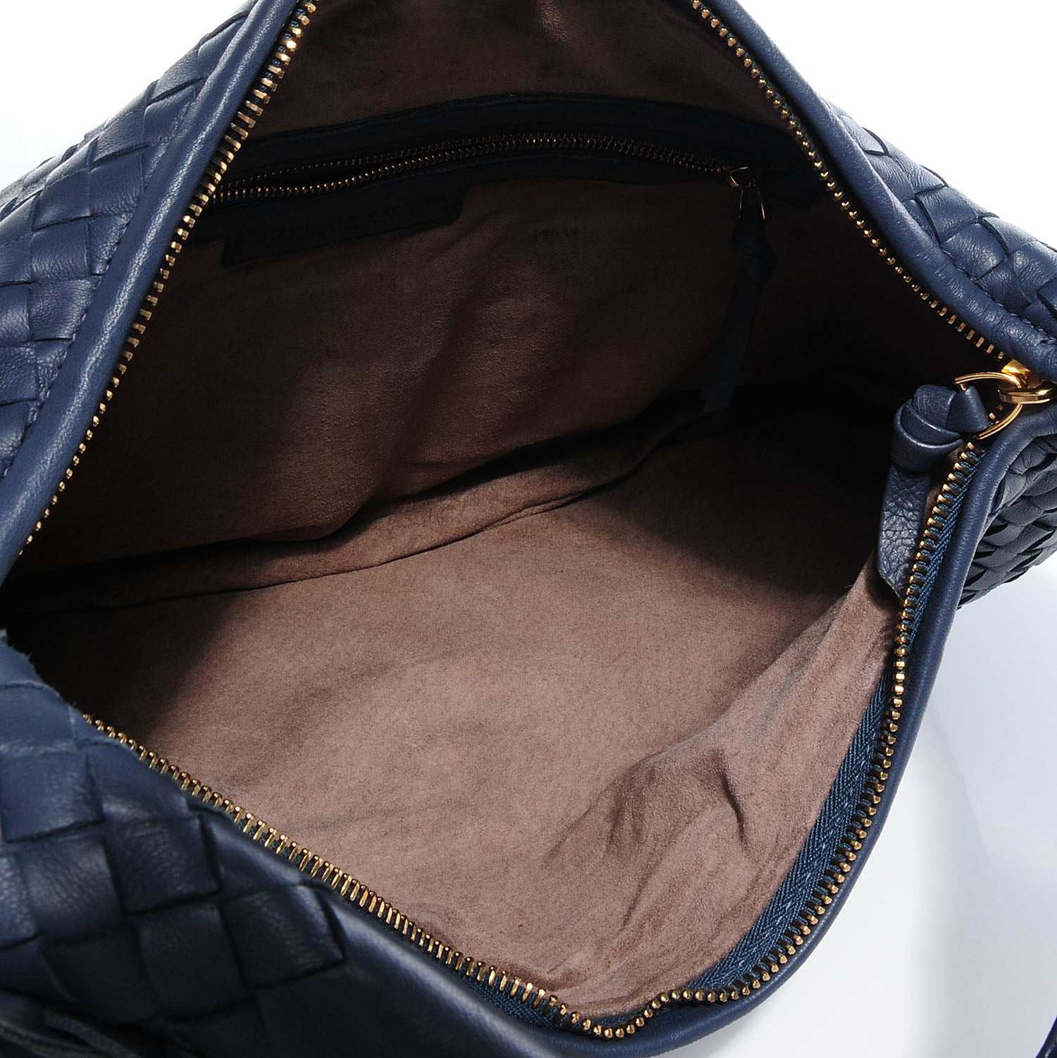 Bottega Veneta Nappa Intrecciato Medium Veneta Hobo Baltic Blue 5 of 8