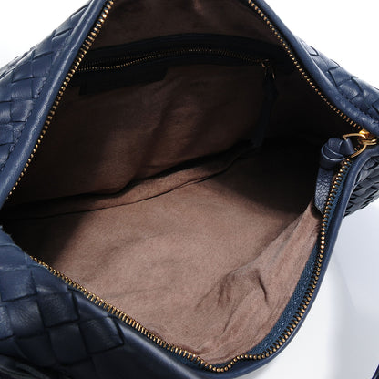 Bottega Veneta Nappa Intrecciato Medium Veneta Hobo Baltic Blue 5 of 8