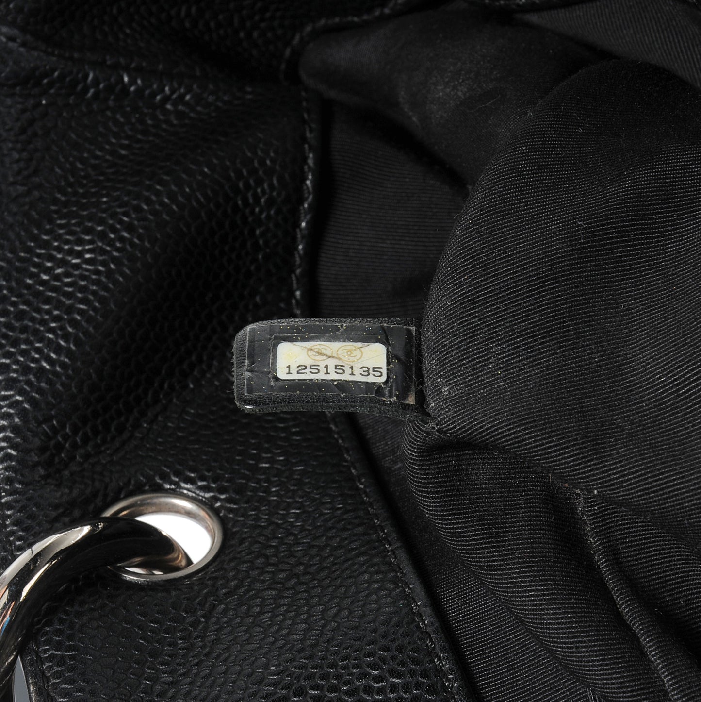 Caviar Grand Shopping Tote GST Black