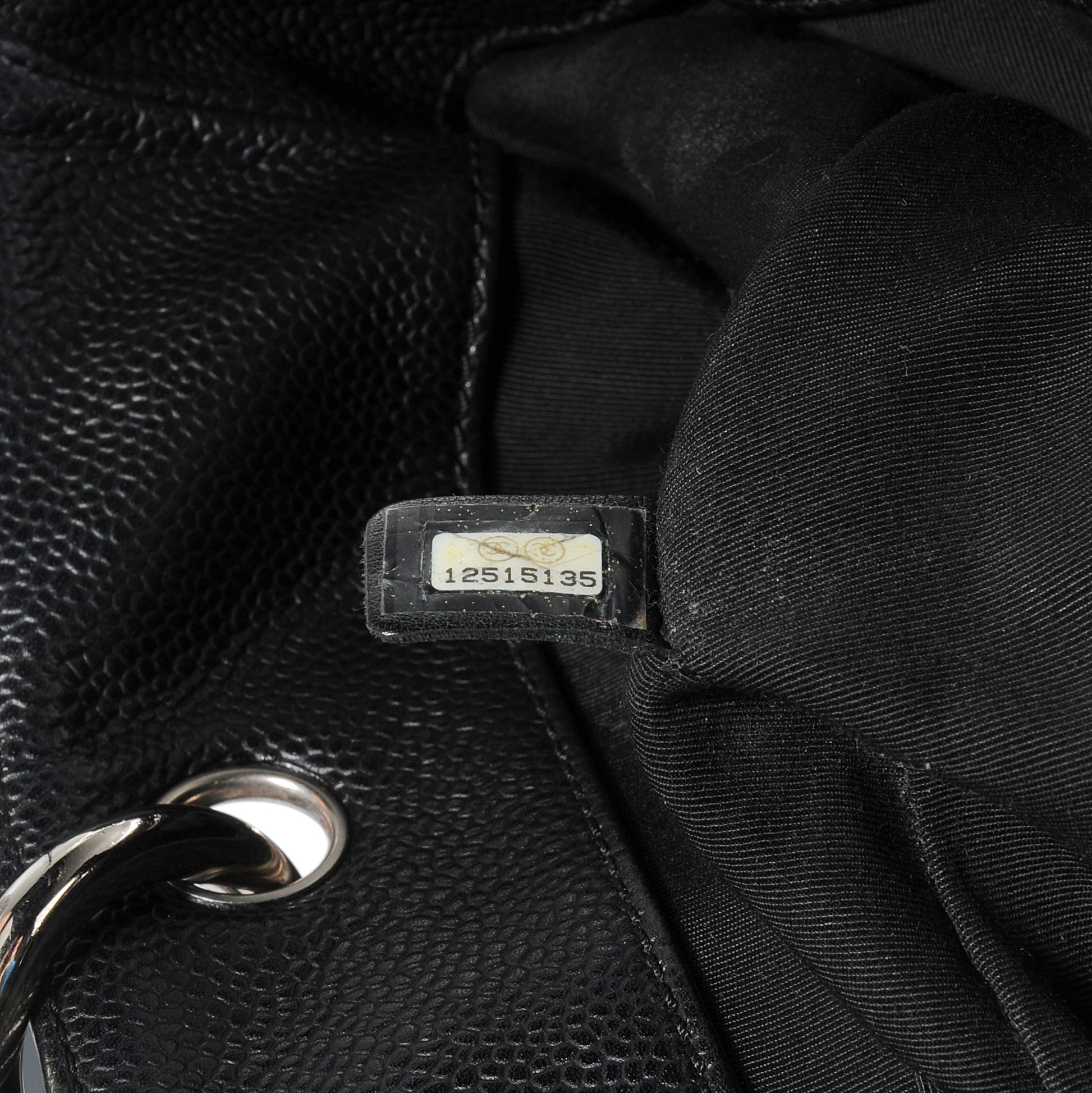 Chanel Caviar Grand Shopping Tote GST Black 7 of 7