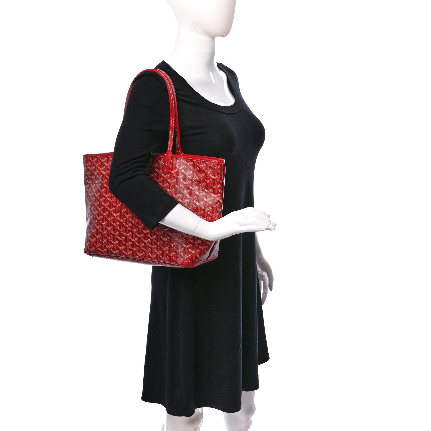 Goyard Goyardine Artois PM Red 2 of 9